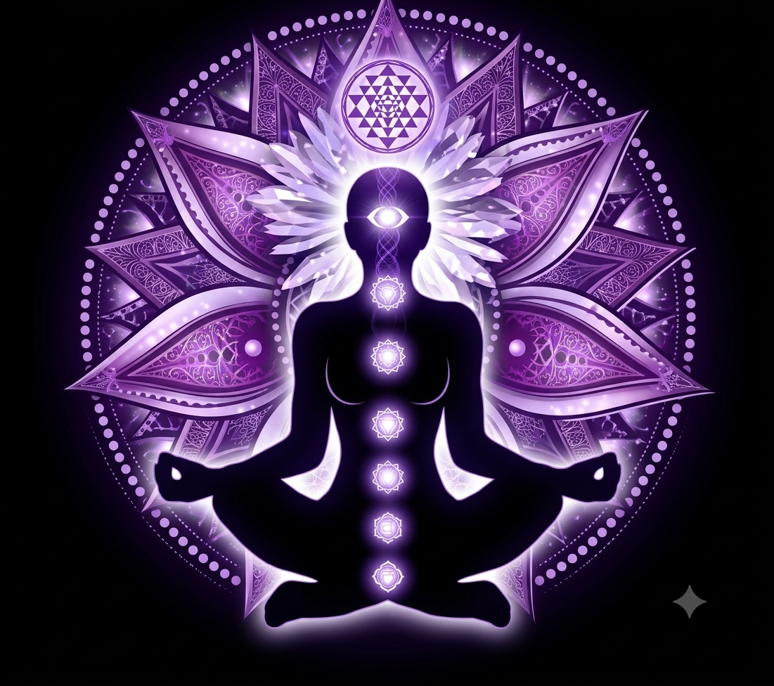 Sesión de Reiki - manos canalizando energía